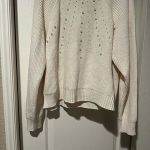 French Connection embellished sweater